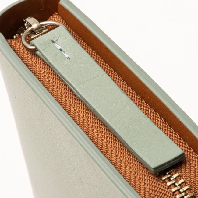 MARGARET HOWELL idea ベンジャミン ラウンドファスナー長財布 ブルー