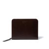 MARGARET HOWELL idea ベンジャミン ラウンドファスナー折り財布（A） ダークブラウン