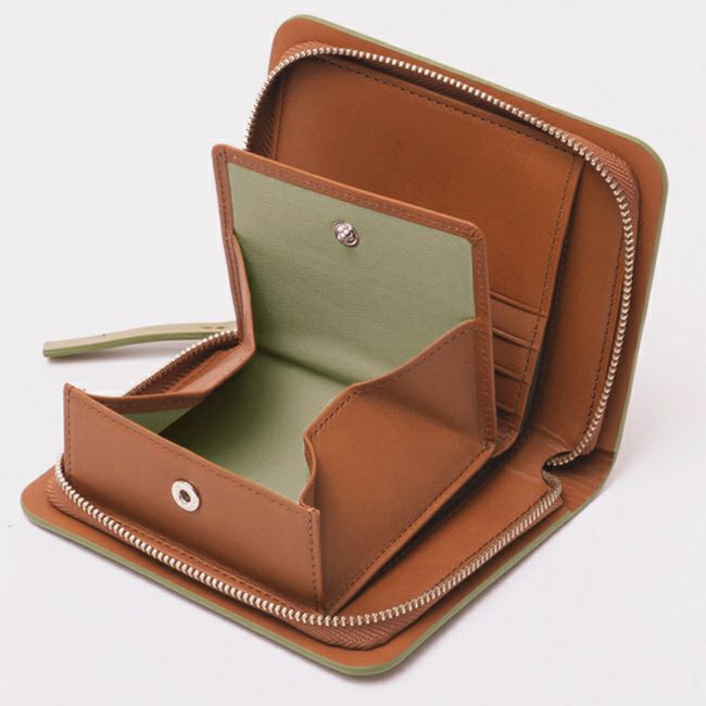 MARGARET HOWELL idea ベンジャミン ラウンドファスナー折り財布(A