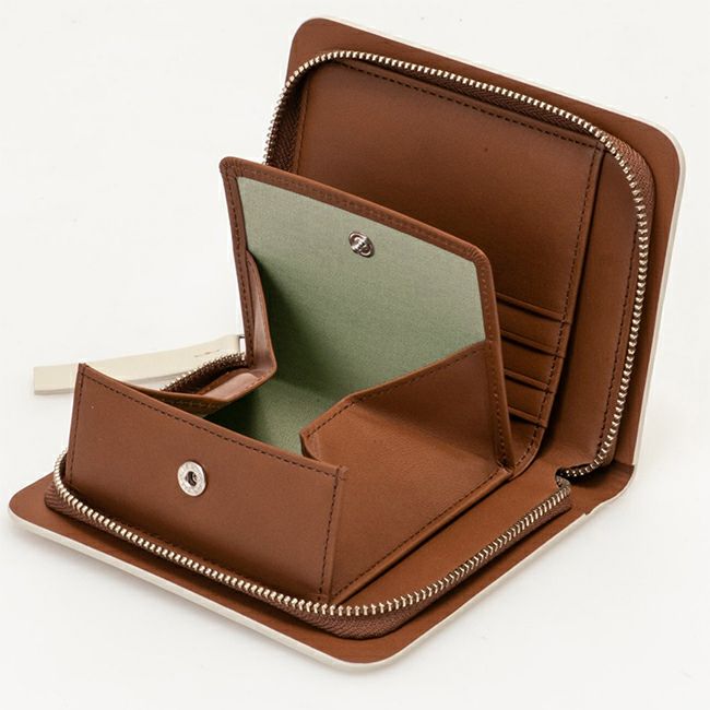 MARGARET HOWELL idea ベンジャミン ラウンドファスナー折り財布(A