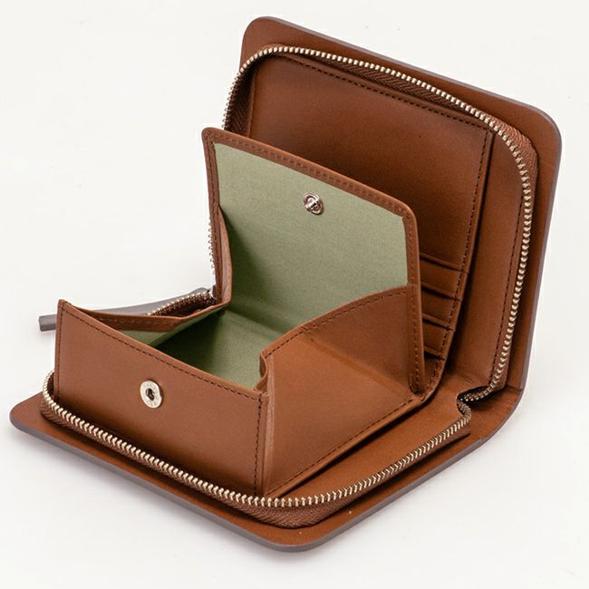 MARGARET HOWELL idea ベンジャミン ラウンドファスナー折り財布(A