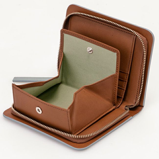 MARGARET HOWELL idea ベンジャミン ラウンドファスナー折り財布(A