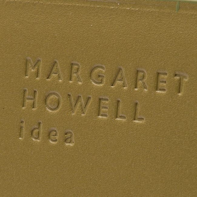MARGARET HOWELL idea ベンジャミン ラウンドファスナー折り財布（A） オリーブ
