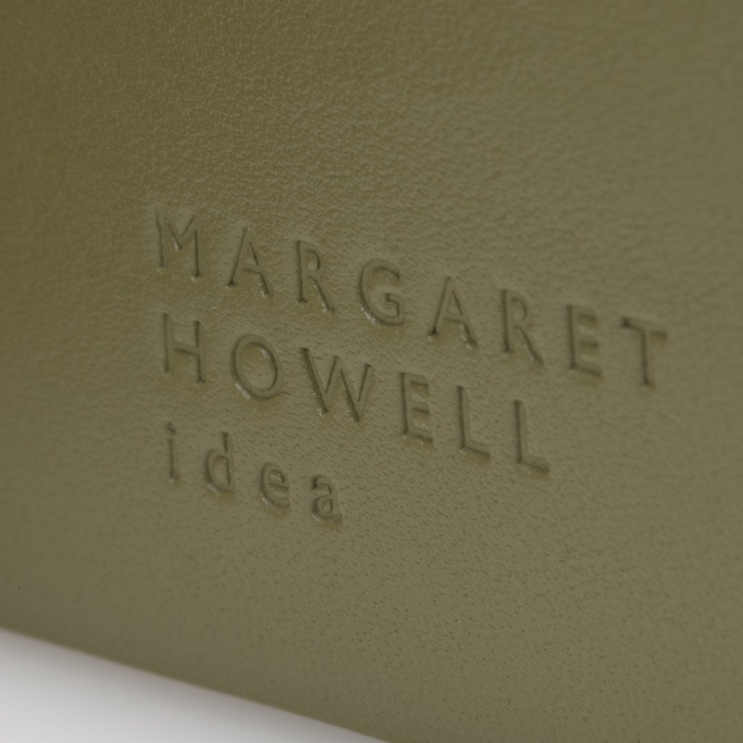 MARGARET HOWELL idea ベンジャミン 名刺入れ オリーブ