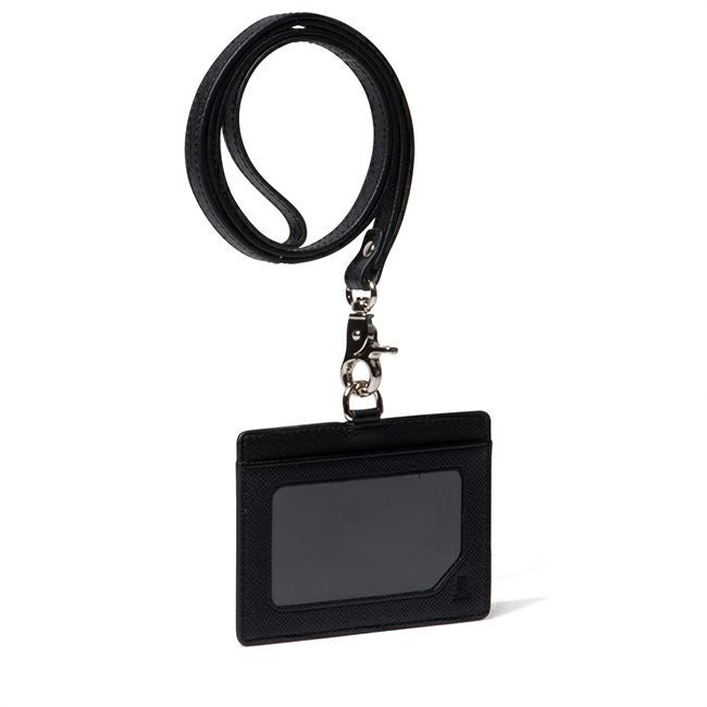 LANVIN COLLECTIONcouleur du vin IDカードホルダー ブラック