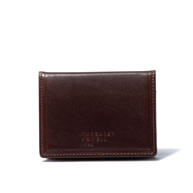 MARGARET HOWELL idea エージングエフェクト 小銭入れ チョコ