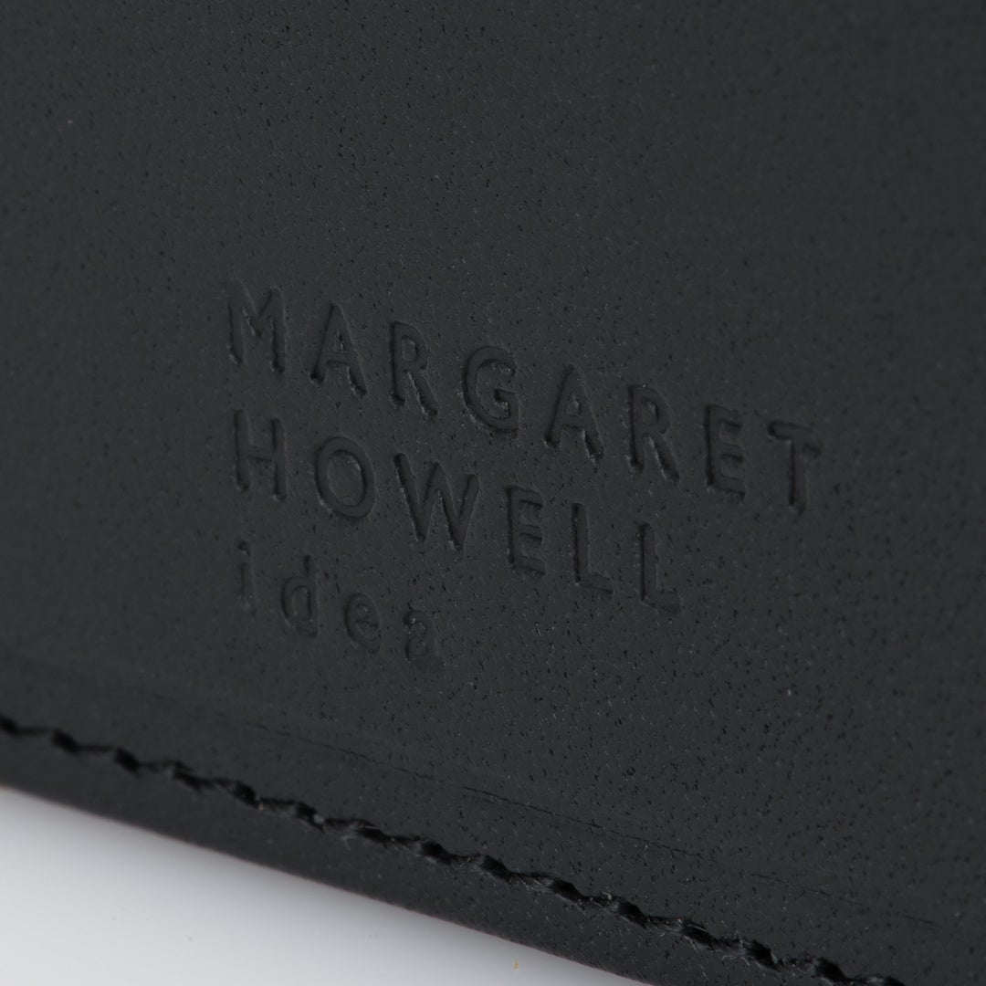 MARGARET HOWELL idea エージングエフェクト 小銭入れ ブラック