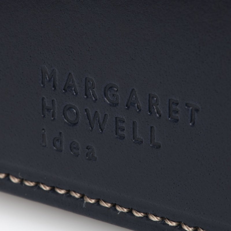 MARGARET HOWELL idea エージングエフェクト 名刺入れ ブルー
