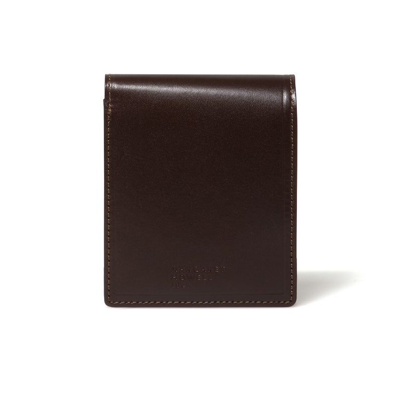 MARGARET HOWELL idea エージングエフェクト 折り財布 チョコ