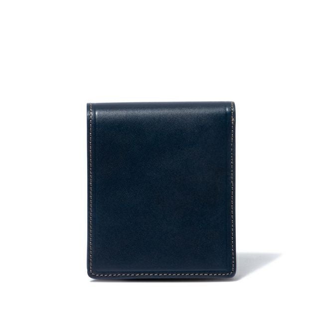 MARGARET HOWELL idea エージングエフェクト 折り財布 ブルー