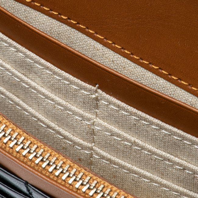 MARGARET HOWELL ideaエージングエフェクト 長財布 ブラック