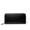MARGARET HOWELL idea エージングエフェクト ラウンドファスナー長財布 ブラック