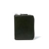 MARGARET HOWELL idea ナチュラルタンニング ラウンドファスナー縦型折り財布 グリーン