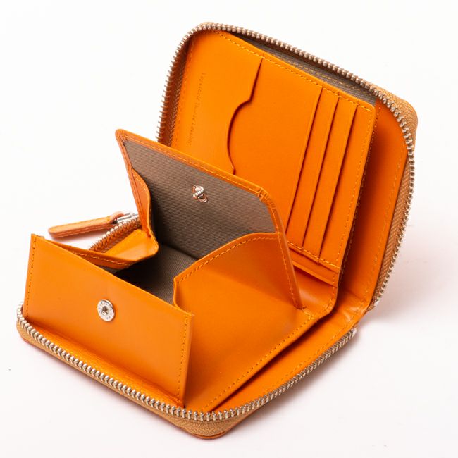 MARGARET HOWELL idea ナチュラルタンニング ラウンドファスナー縦型