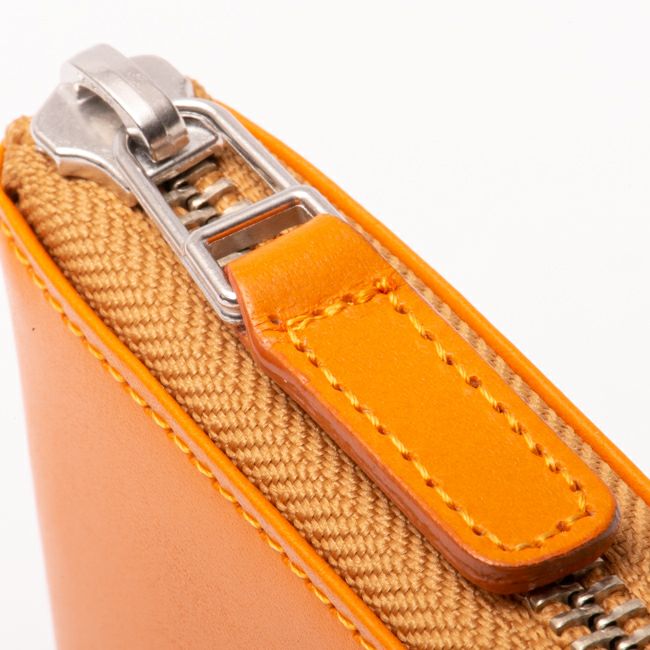 MARGARET HOWELL idea ナチュラルタンニング ラウンドファスナー縦型