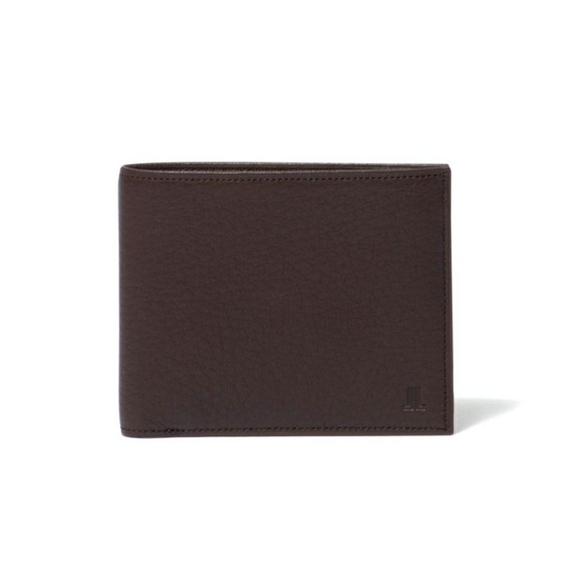 LANVIN COLLECTION DEER SKIN 二つ折り財布 チョコ