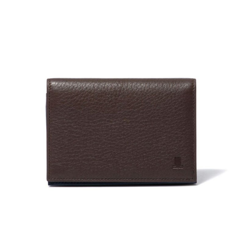 LANVIN COLLECTION DEER SKIN 名刺入れ チョコ