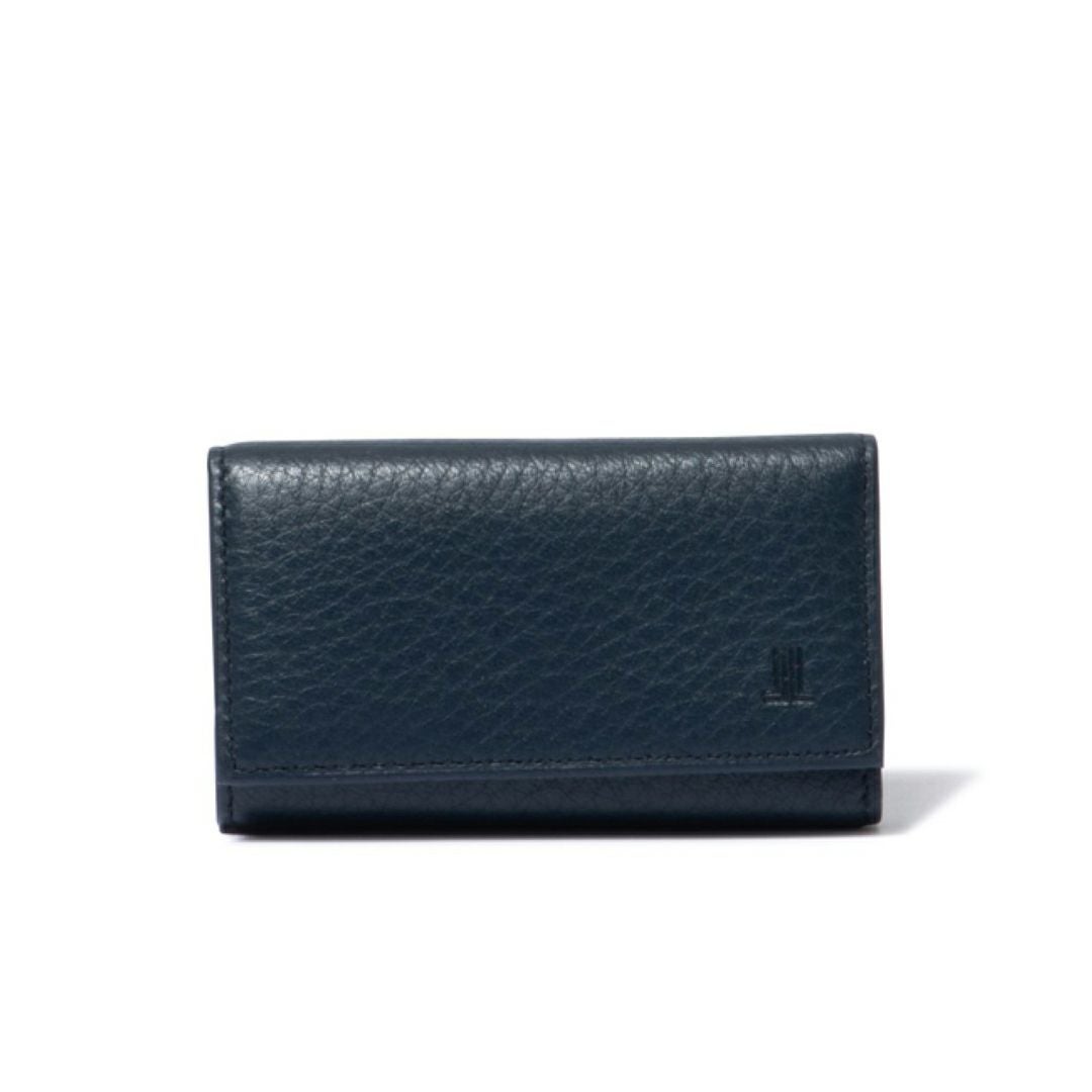 LANVIN COLLECTION DEER SKIN キーケース ネイビー