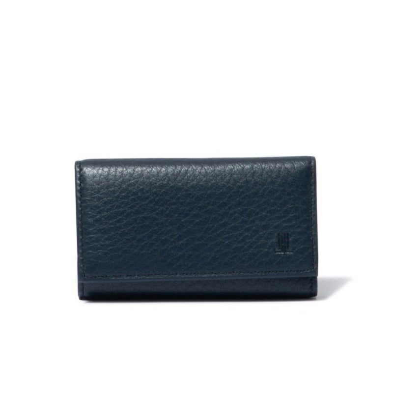 LANVIN COLLECTION DEER SKIN キーケース ネイビー