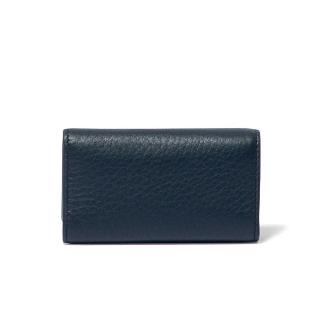 LANVIN COLLECTION DEER SKIN キーケース ネイビー