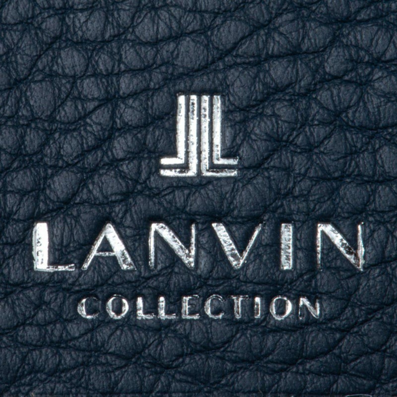 LANVIN COLLECTION DEER SKIN キーケース ネイビー