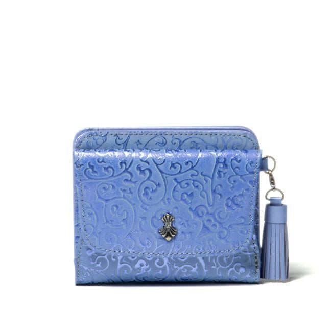 SHiME FLOWER アラベスク BOX小銭入れ付き折り財布 商品｜THE BAGMANIA