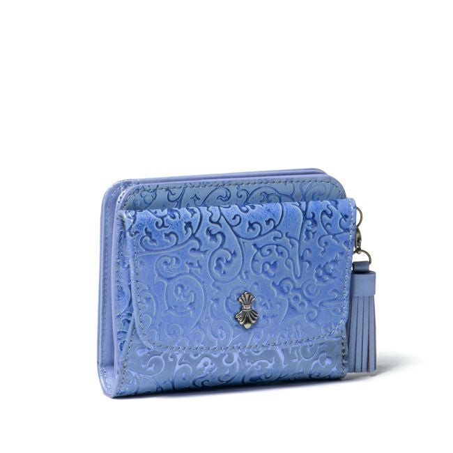 SHiME FLOWER アラベスク BOX小銭入れ付き折り財布 商品｜THE BAGMANIA