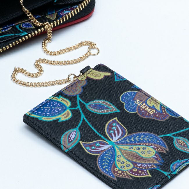 SHiME FLOWER ギャザリー 長財布