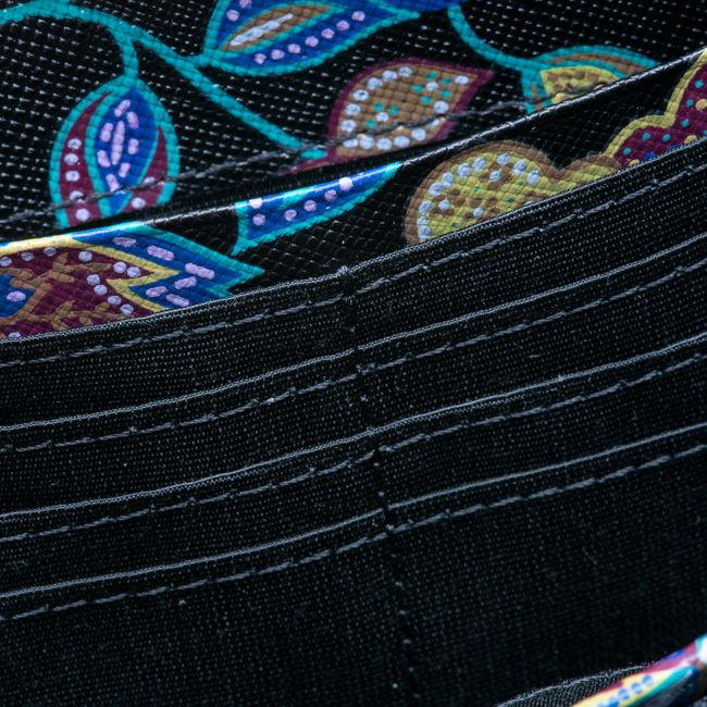 SHiME FLOWER ギャザリー 長財布