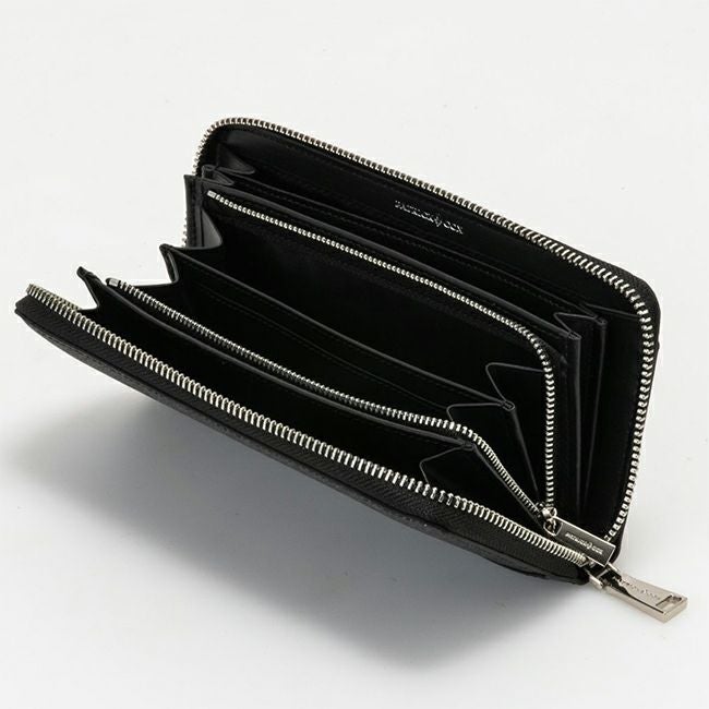 PATRICK COX プレイドキングスラウンドファスナー長財布 商品｜THE