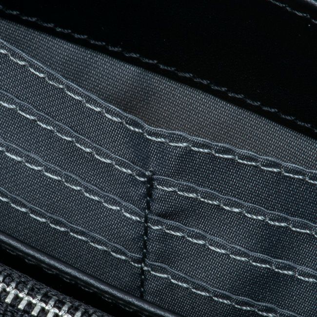 PATRICK COX プレイドキングス ラウンドファスナー長財布 グレー