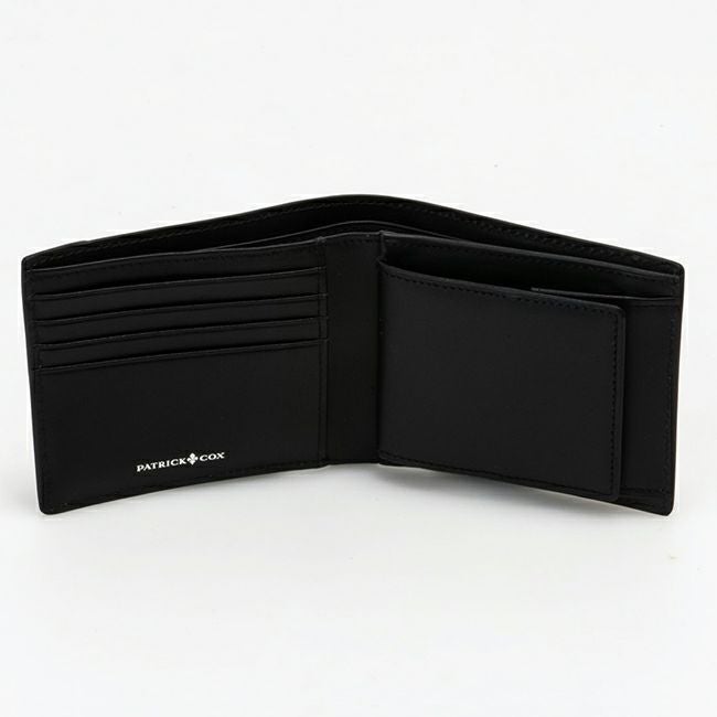 PATRICK COX プレイドキングス 小銭入付二つ折り財布 グレー