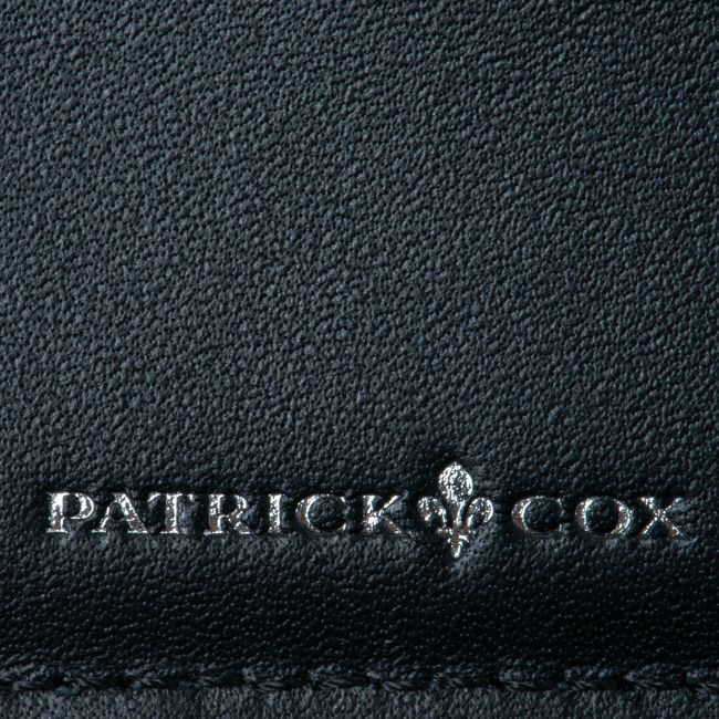 PATRICK COX プレイドキングス 小銭入付二つ折り財布 ブラック