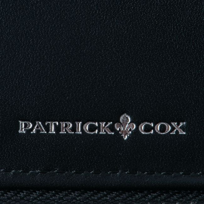 PATRICK COX プレイドキングス 小銭入付 ラウンドファスナー二つ折り財布 グレー