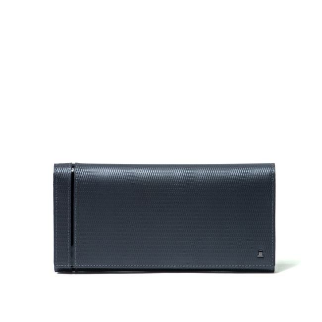 LANVIN COLLECTION LEATHER COMBINATION かぶせ型長財布 商品｜THE