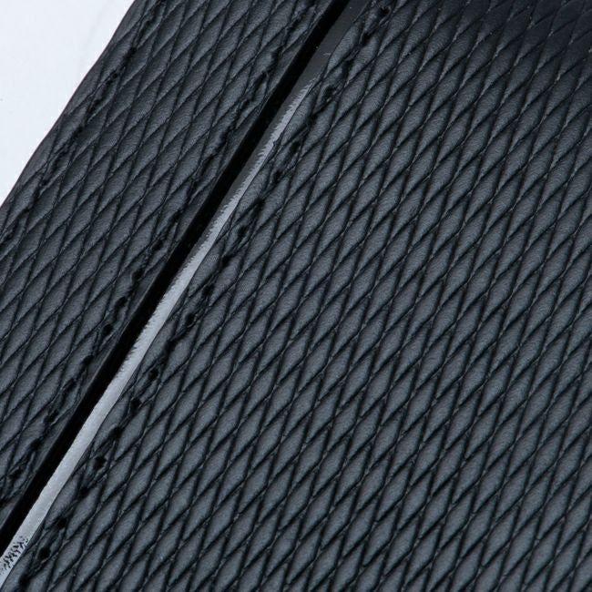 LANVIN COLLECTION LEATHER COMBINATION かぶせ型長財布 ブラック