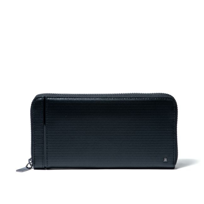 LANVIN COLLECTION LEATHER COMBINATION ラウンドファスナー長財布