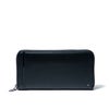 LANVIN COLLECTION LEATHER COMBINATION ラウンドファスナー長財布 ブラック