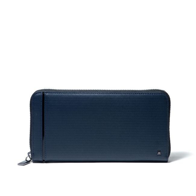 LANVIN COLLECTION LEATHER COMBINATION ラウンドファスナー長財布
