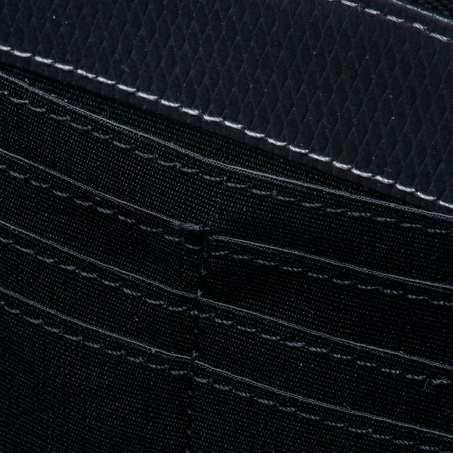 LANVIN COLLECTION LEATHER COMBINATION ラウンドファスナー長財布 グレー