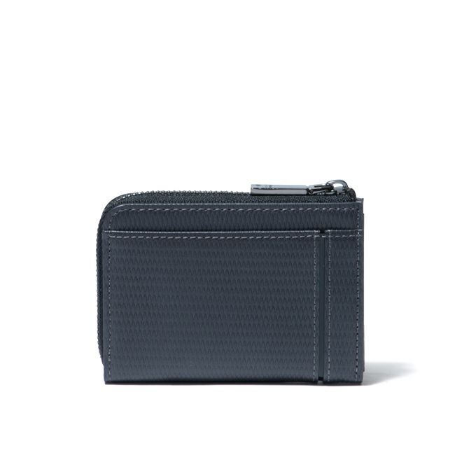 LANVIN COLLECTION LEATHER COMBINATION L字ファスナー型小銭入れ グレー