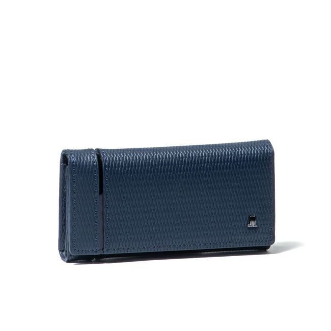 LANVIN COLLECTION LEATHER COMBINATION キーケース ネイビー