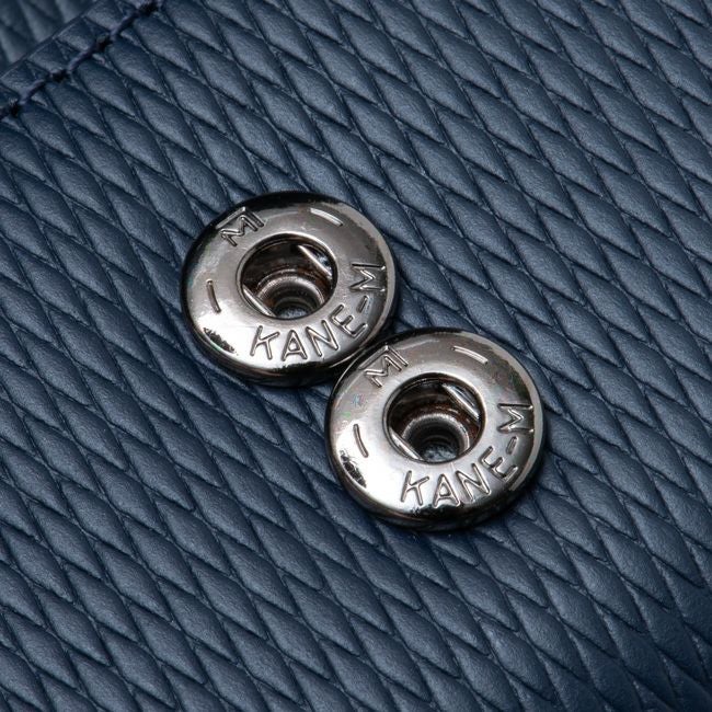 LANVIN COLLECTION LEATHER COMBINATION キーケース ネイビー