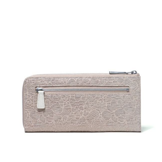 SHiME FLOWER コリーナレース L字ファスナー長財布 商品｜THE BAGMANIA