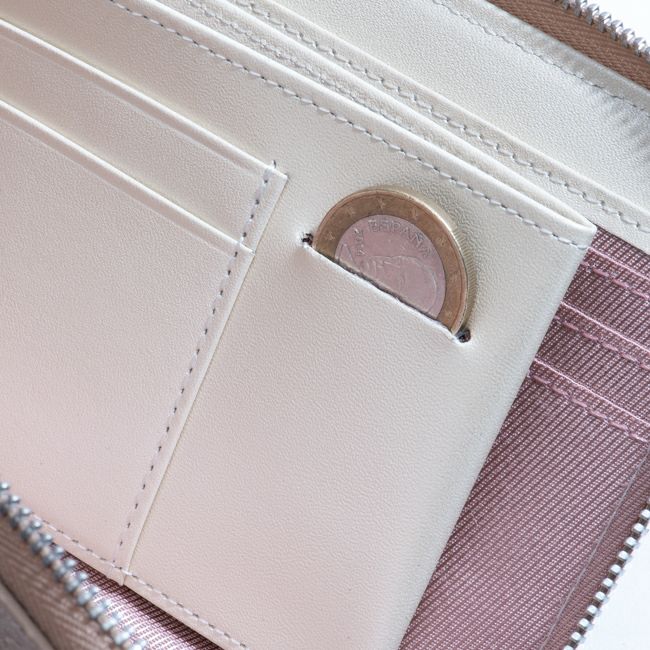 SHiME FLOWER コリーナレース L字ファスナー長財布 商品｜THE BAGMANIA