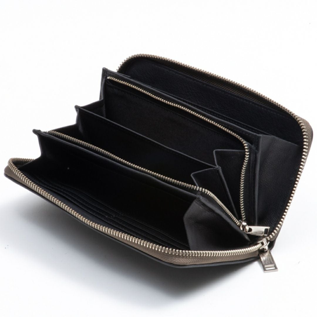 MARGARET HOWELL idea バウンドエッジ ラウンドファスナー長財布 商品