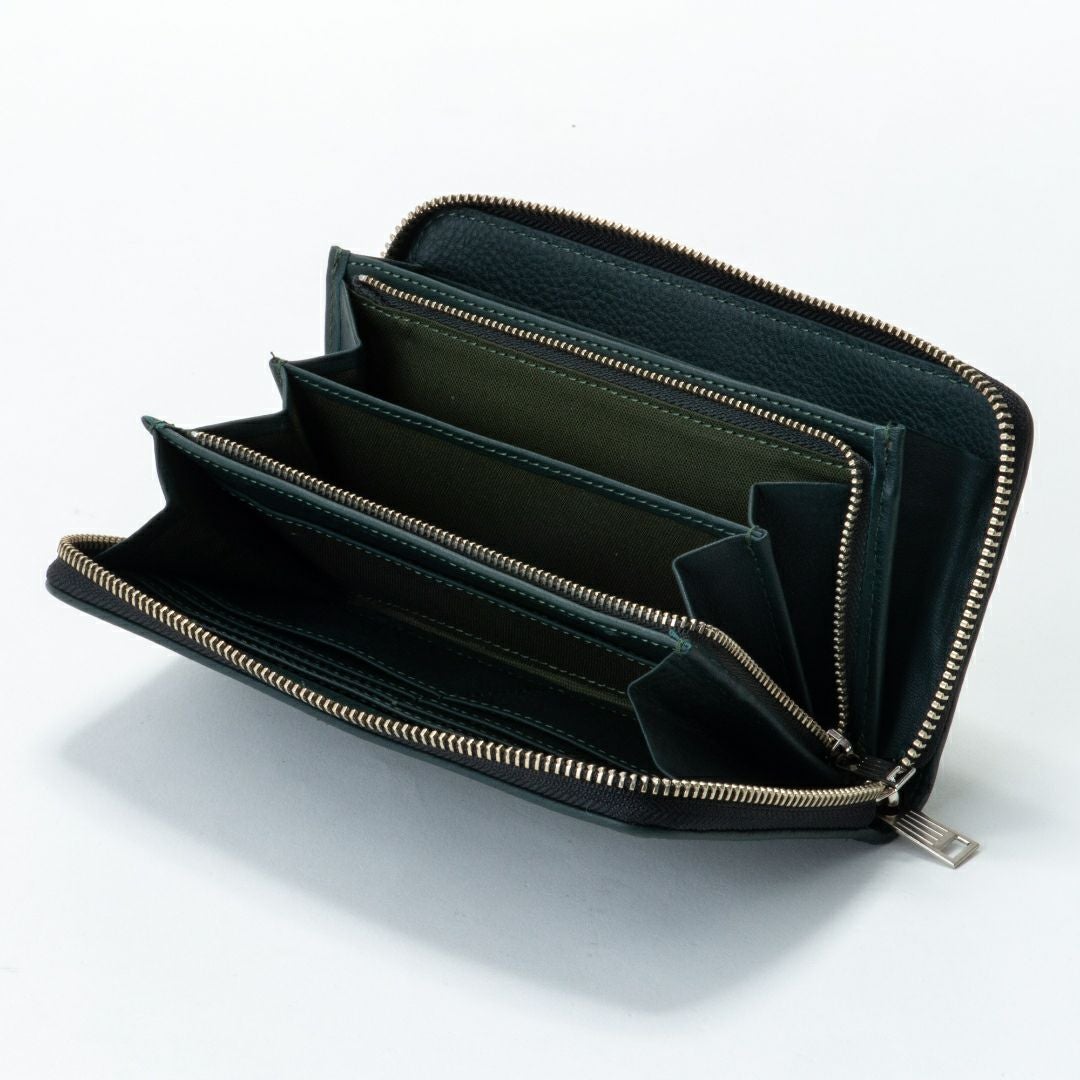 MARGARET HOWELL idea バウンドエッジ ラウンドファスナー長財布 商品