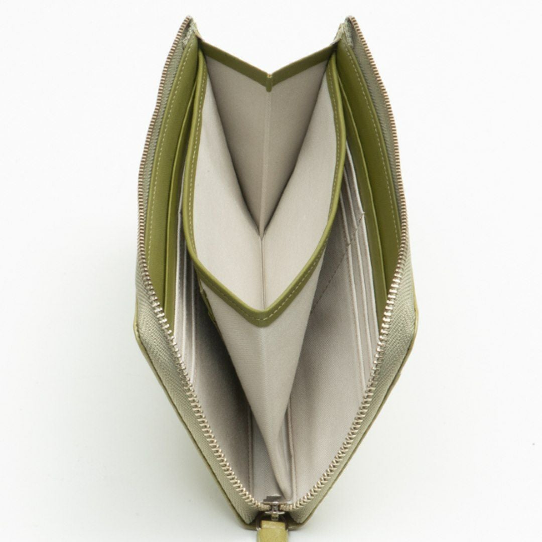 MARGARET HOWELL idea ホーサ L字ファスナー長財布 商品｜THE BAGMANIA