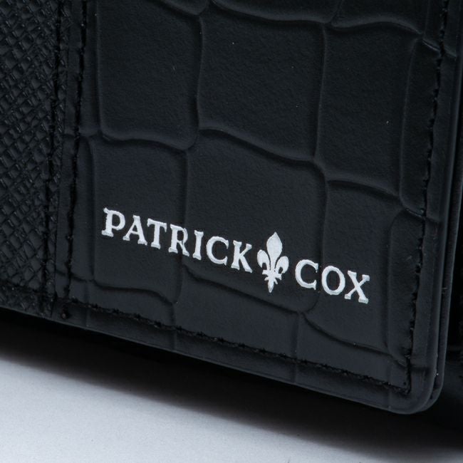 PATRICK COX エンボスレザーコンビネーション 長財布
