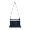 BEAMS DESIGNE LASTIC MESH ショルダーバッグ【BMMH0BS1】 ライトグレー